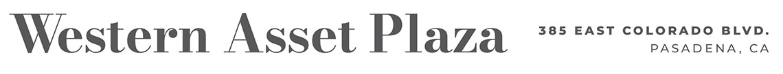 Western Asset Plaza - 385 East Colorado Blvd., Pasadena, CA